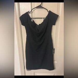 Lulu’s Black Off-Shoulder Dress